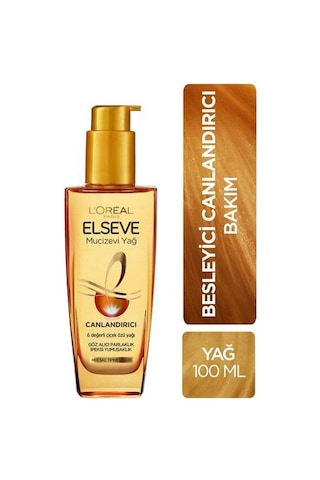 L'Oreal Paris Elseve Mucizevi Canlandırıcı Bakım Yağı 2 x 100 ML