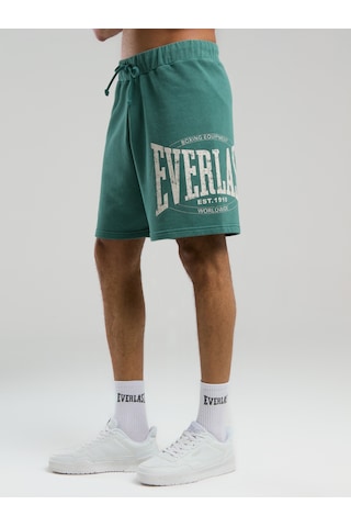Everlast Authentic Boxing Koyu Yeşil Erkek Şort Yeşil