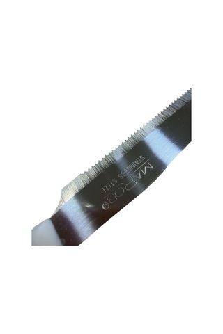 Marob Tırtıklı Meyve Bıçağı Beyaz 6'lı 22gy01