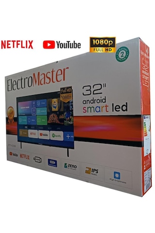 Electromaster ETV-332 32" 82 Ekran Uydu Alıcılı HD Ready Led TV