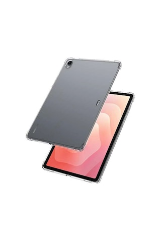 Samsung Uyumlu Galaxy Tab S11 Kılıf Anti Shock Tablet Silikon - Şeffaf