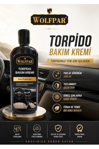 Torpido Bakım Kremi