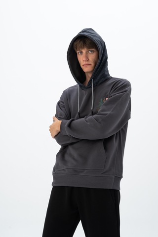 AR-MA Arma Erkek Regular Fit Kanguru Cepli Sweatshirt 001