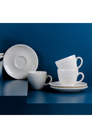 Tulu Liana 6 Kişilik Türk Kahve Fincan Takımı 90 Ml