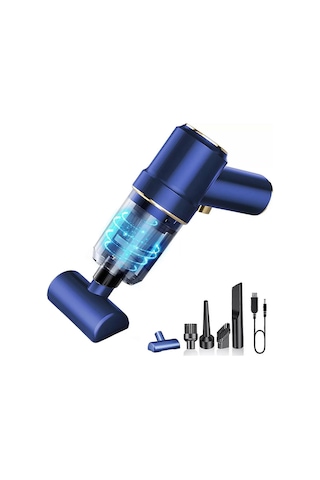 Araba Elektrikli Süpürgesi Yüksek Emiş Gücü Islak Ve Kuru Şarj Edilebilir Taşınabilir El Tipi Mini Elektrikli Süpürge Ev Ve Arabalar İçin 3826