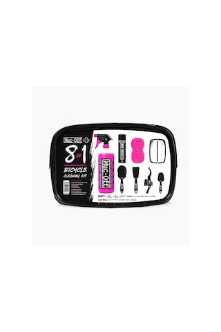 Muc-off 8in1 Bisiklet Fırça Seti Siyah - Pembe