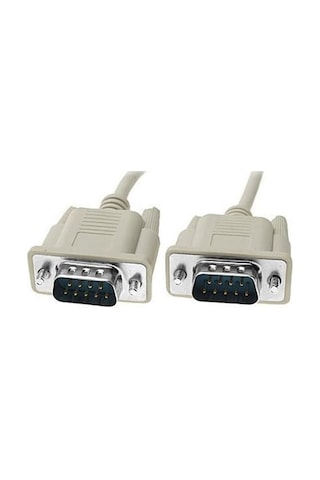 Rs232 Db9 Erkek Erkek Seri Com Kablo Rs232 Erkek 9 Pin Kablo 1.8m