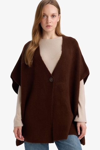 Defacto Relax Fit V Yaka Triko Hırka G3049ax25aubn450 Kahve-bn450