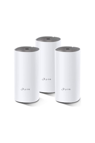 TP-Link Deco E4 1200 Mbps 5 GHz Wi-Fi Mesh Sistemi 3'lü