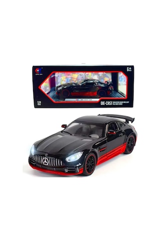 Che Zhı 1:24 Mercedes Amg Die Cast Sesli Işıklı Pilli Model Araba 6+