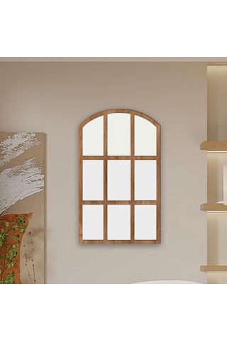 Suntek Kemerli Bölmesi Ayna Taklit Aynası Izgara Duvar Kahverengi