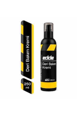 Edde Araba Araç Oto Besleyici Onarıcı Koltuk Deri Bakım Kremi 250 Ml Oto Detailing 250ml