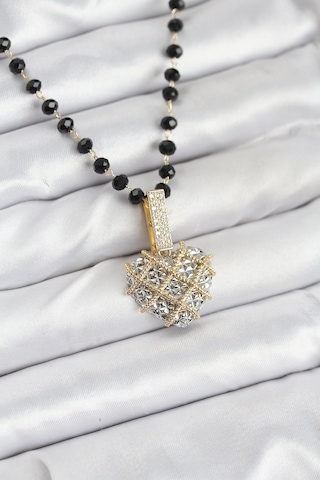 316l Çelik Zincir Kristal Boncuklu Kalpli Kadın Kolye Eb-bko10562 Çok Renkli