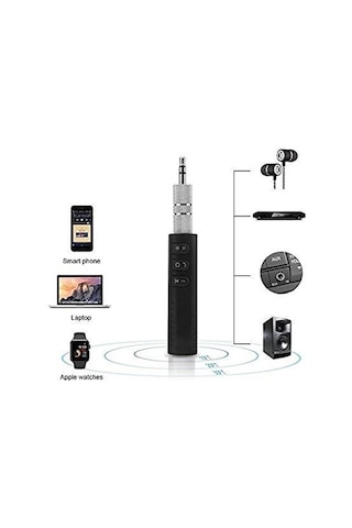 Bluetooth Aux Kiti Araç Kiti 3.5 Mm Aux Ses Bluetooth Adaptör