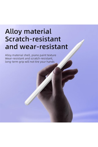 Springsun İpad 9. Ve 10. Nesil İçin 10 Saat Kullanim Süresi, Manyetik Şarj, 1.2mm Uçlu Dokunmatik Kalem 2018-2023 Uyumlu