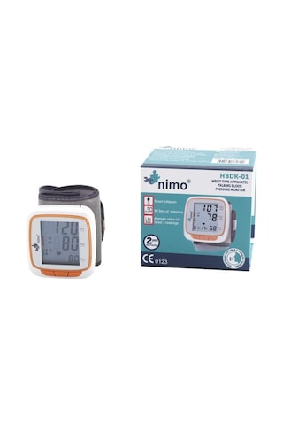 Nimo HBDK-01 (LD-737) Tam Otomatik Bilekten Ölçer Türkçe Konuşan Tansiyon Aleti