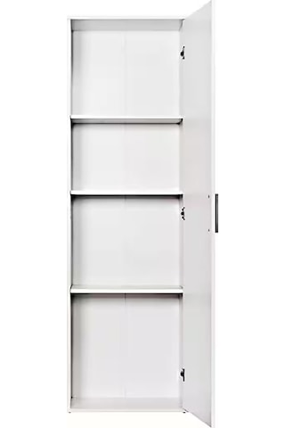 Syra Çok Amaçlı Dolap - Kiler Dolabı - Banyo Dolabı - 60 Cm Beyaz