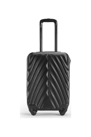 Wexta Wx-400 Siyah Kabin Boy Valiz Siyah