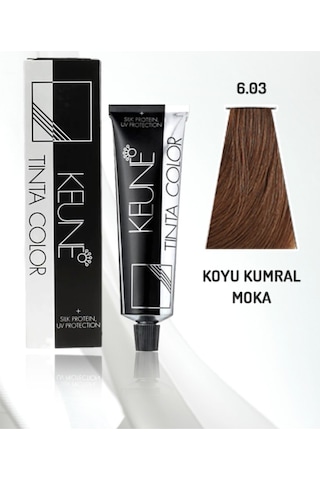 Keune Tinta Color Saç Boyası 60ml No - 6.03 Koyu Kumral Moka