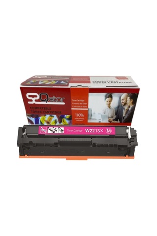 Hp W2213x 207x Uyumlu,  Toner Çipsiz Kırmızı Yüksek Kapasite Toner M255 Mfp M282 Mfp M283