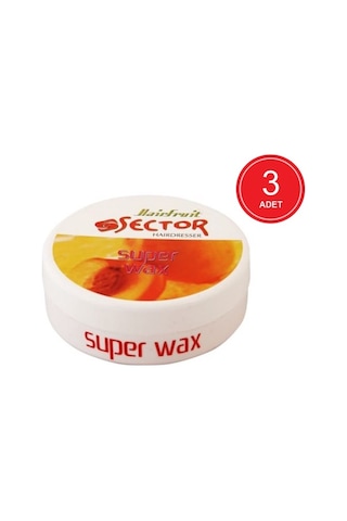 Sector Hairfruit Süper Wax 3 x 150 ML