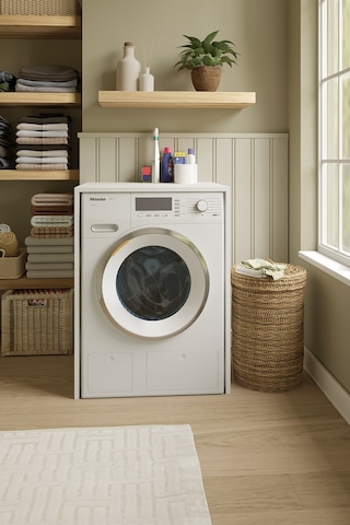 Dekorfim DF03104B Banyo Dolabı Çamaşır Kurutma Makinesi Dolabı Alt Dolap