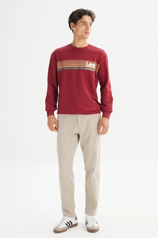 Lee Erkek Sweat L2520099 810 Bordo Bordo