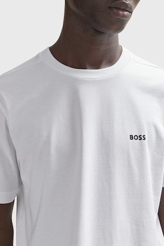 Boss Erkek T Shirt 50506373 100 Beyaz Beyaz