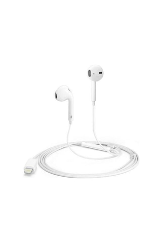 Apple Uyumlu iOS iPhone 11 Pro Max Mikrofonlu Kulaklık, Kablolu Light