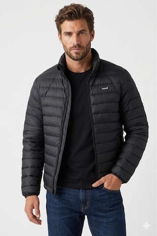 Levi's Regular Fit Kuş Türü Erkek Mont 600 Fp Koyu Siyah