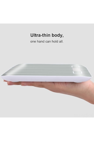 Fosenze 5kg 304 Çelik Mutfak Terazi - Lcd Işıklı, Ml/oz/g/lb Ölçüm, Soğuk Kesme Fonksiyonu, 2 Adet Aaa Pil İçerir Çok Renkli