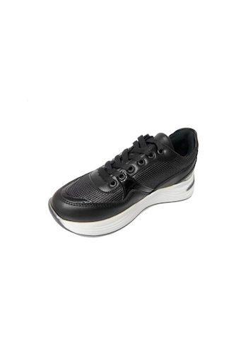Zabina 1011-24 Trend Fashıon Sneaker Kadın Ayakkabı Siyah
