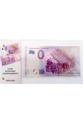 0 Euro Hatıra ve Koleksiyon Parası - Kapalıçarşı 2019 Föylü