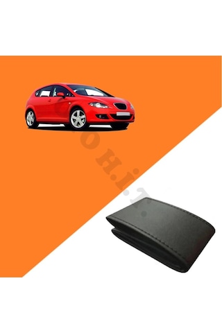 Seat Leon Mk2 Uyumlu Deri Direksiyon Kılıfı Kaliteli Dikmeli Siyah