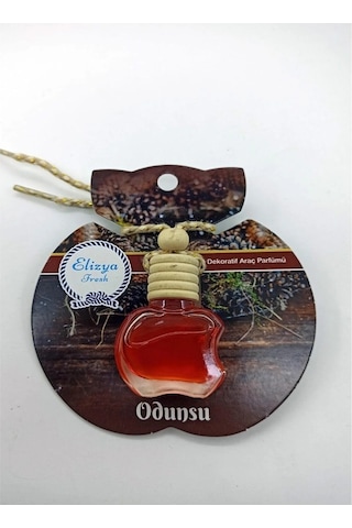 Elizya Fresh Elma Şişe Askılı Araç Kokusu 2 Adet Odunsu Kokulu