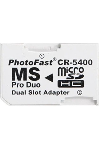 Psp İçin Micro Usb Pro Duo Adaptör Çevirici Produo Micro Sd Kart Çevirici