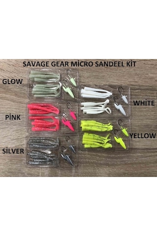Savage Gear Lrf Micro Sandeel Kit Yem (200831554)