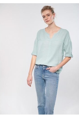 Uzun Kollu Bluz Yeşil