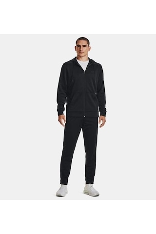 Under Armour Ua Armour Fleece Erkek Fermuarlı Sweatshirt Siyah