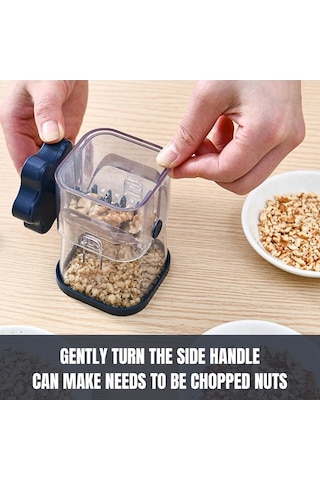 Dancemonkey Manuel Kırıcı Süper Hızlı Gıda Parçalayıcı Öğütücü Lacivert