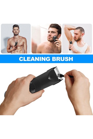 Erkekler İçin Göğüs Tüyü Elektrikli Epilatör, Yüz Temizliği İçin Kolay Şarj Edilebilir, Ağrısız Koltuk Altı Tüyü Düzeltici