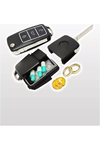 Comfıamo Küçük Eşyalar Ve Değerli Eşyalar İçin Gizli Depolama Alanı 272427923 Siyah