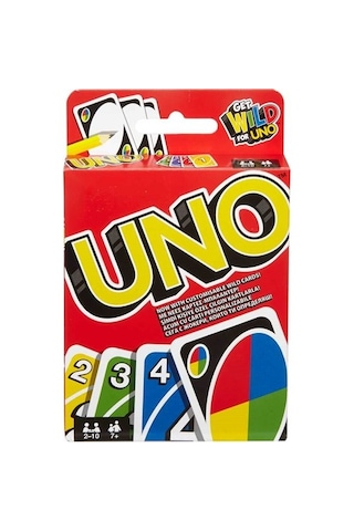 Mattel Yeni Uno Get Wild Dikkat Refleks Kart Oyunu