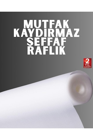 Kesilebilir Şeffaf Raflık Çekmece Kaplaması Mutfak İçin