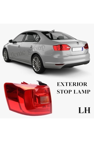 Jetta 2011-2014 Model Arası Uyumlu Sol Dış Stop Lambası