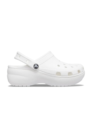 Crocs Classic Platform Clog Kadın Terlik 206750 Beyaz