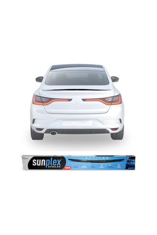 Renault Megane 4 Spoiler Bagaj Üstü Sunplex Piano Black 2016-