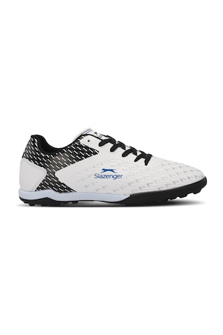 Slazenger CYCLE I Erkek Halı Saha Beyaz / Siyah Futbol Ayakkabısı