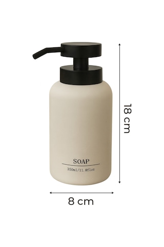 Pure Sabunluk 350 Ml - Sıvı Sabun Dsipanseri Bej