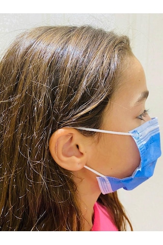 Soly Care Kids 3 Katlı Ultrasonik Telli Çocuk Maskesi 100 Adet